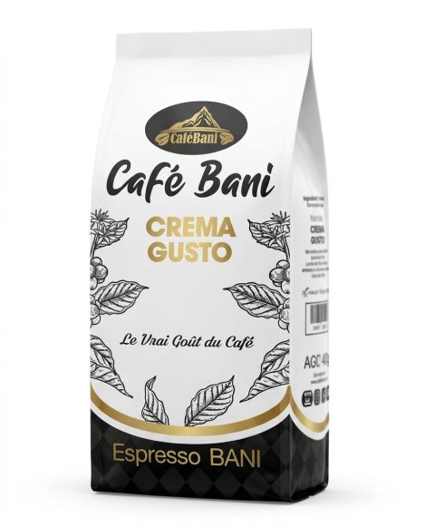 Café Bani Crema Gusto Café torréfié Café Bani (prix au kg)